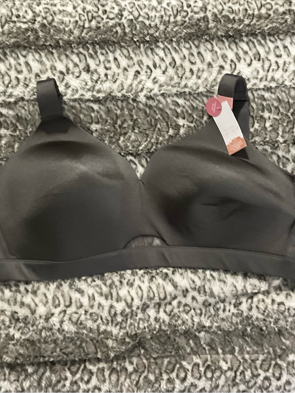 Cacique Black Smooth Wireless T-Shirt Bra